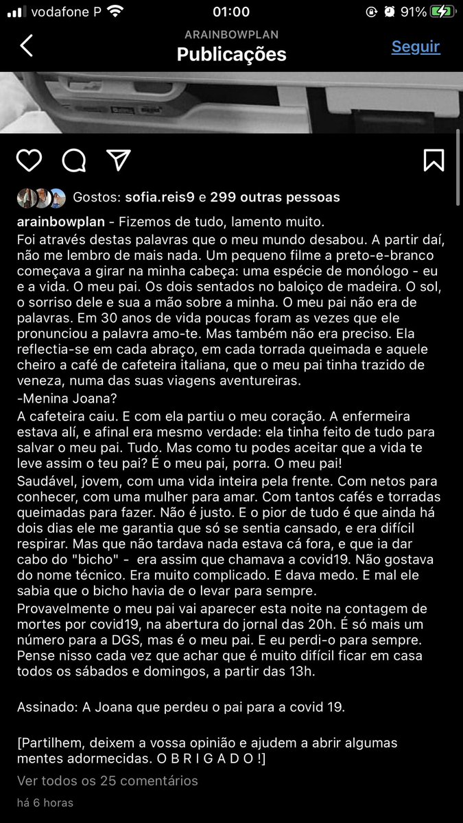 Cada vez que se queixarem por estarem num sábado ou num domingo em casa às 13h lembram-se disto, porque sem dúvida que eu a partir de hoje também me vou lembrar.