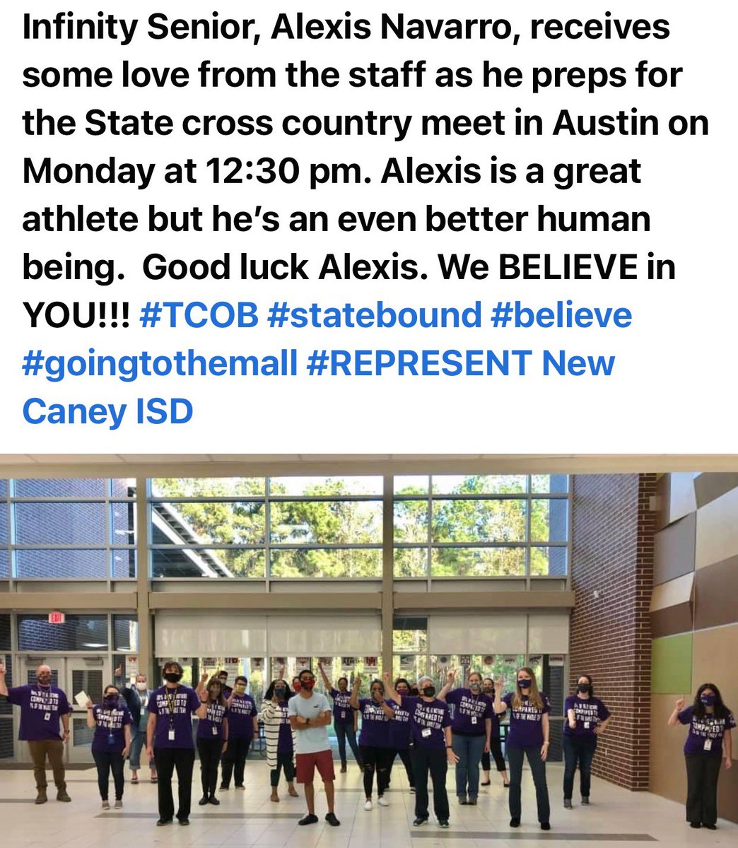 InfinityECHS's tweet photo. Run Alexis Run!! #tcob #statemeet #xcstate โฆ@newcaneyisdโฉ https://t.co/ANQ3lnTQaB