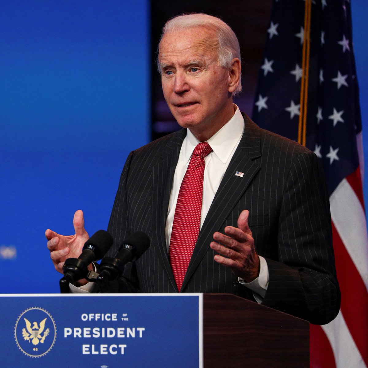 ajplus's tweet photo. A hand recount of Georgia's votes has reaffirmed Joe Biden's lead over President Trump, Georgia's secretary of state says.

Reminder: There was no evidence of voter fraud or improper handling in the presidential election. https://t.co/x9WnuZ8DIn
