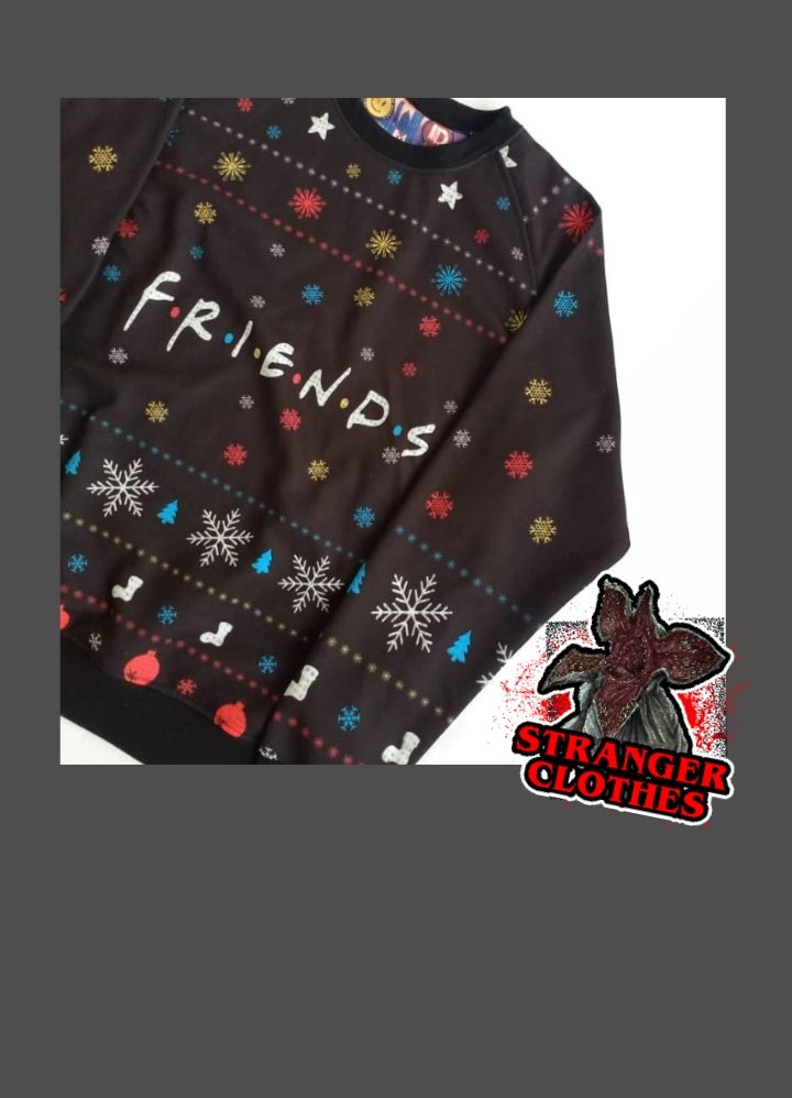ClothesStranger's tweet photo. Busos navideños imitación tejido #strangerclothes https://t.co/JVUARa0fjo