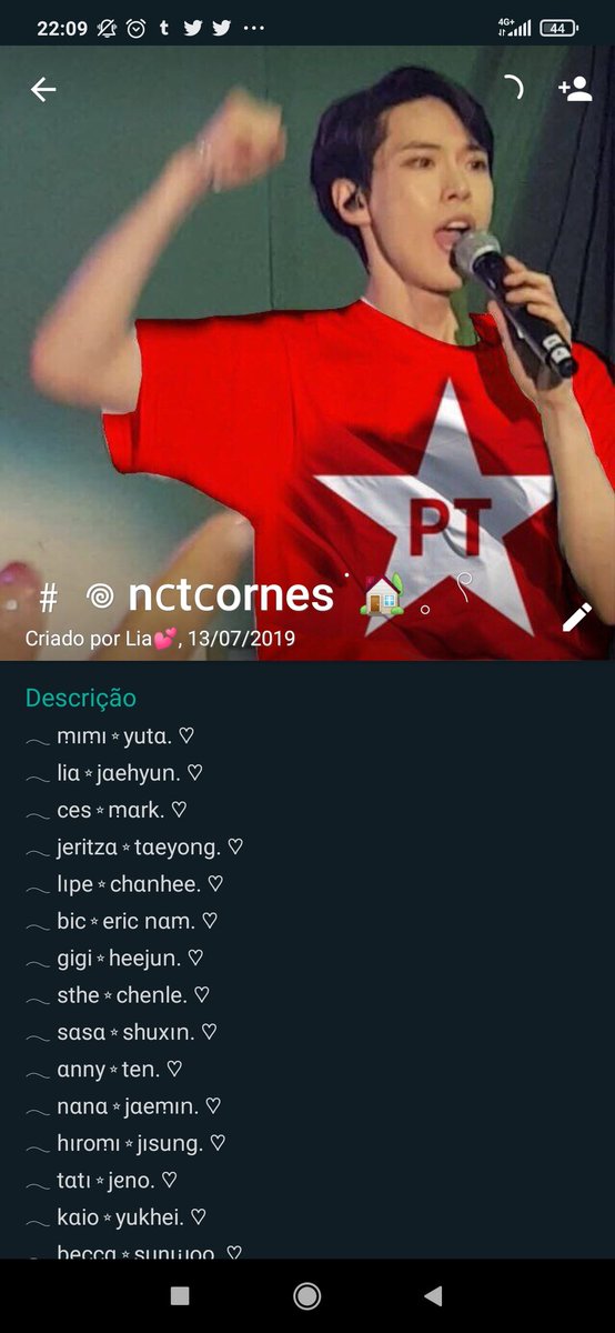 sanniesea's tweet image. Dodo petista