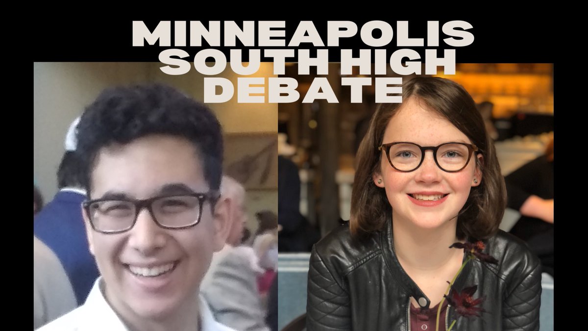 BREAKING - Minneapolis South High Debaters Gabe Chang-Deutsch & Clara Conry have shot up in the rankings to 4th IN THE NATION! Another reason to #GivetotheMax! givemn.org/organization/F… Congrats to these #GallantTigers, to @MNUrbanDebate & Coach Oskar Tauringtraxler @OTT612