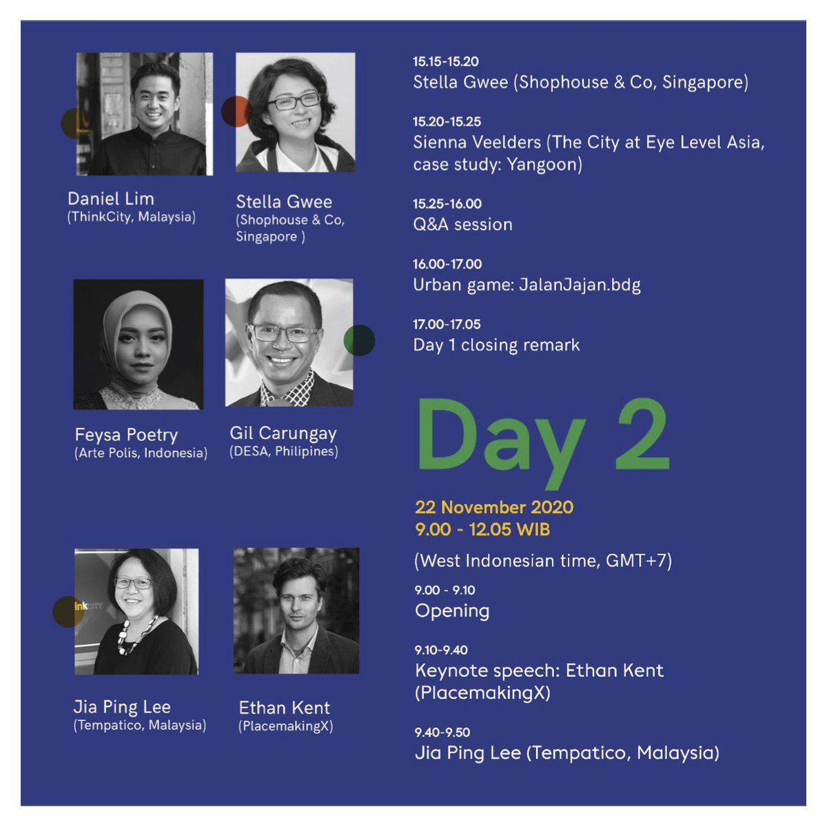 mythinkcity's tweet photo. 3/3
Join the Placemaker e-Weekend ASEAN 2020!
This year's theme is “CureYourCity: Sneaking and Snacking in the City” and Think City's very own Daniel Lim is speaking at the event too.
Register at: https://t.co/tJkfmwuwAK
#TCTeam #PlacemakerASEAN #PlacemakerWeekASEAN @BCCF_bdg https://t.co/GAu6KQIL7K