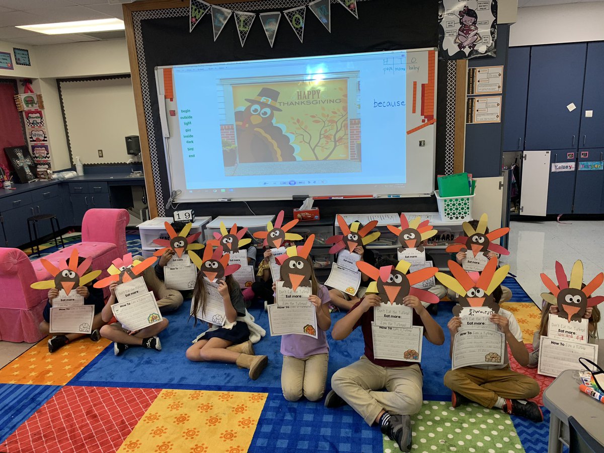 Save a 🦃! Eat more... Our cute little 🦃s wrote ✏️how to save turkeys at Thanksgiving and eat other items instead! #persuasive #writing <a href="/CISDMartin/">Martin Elementary</a> <a href="/OfficialCISD/">Crandall ISD</a>
