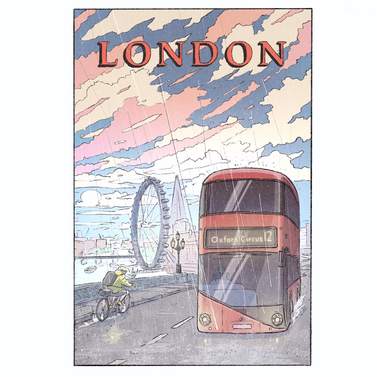 GeoHowlett's tweet photo. London 🇬🇧Paris🇫🇷 #PortfolioDay #絵描きさんと繫がりたい #冬の創作クラスタフォロー祭り #イラスト好きな人と繋がりたい #イラスト https://t.co/qgHXMRg1me