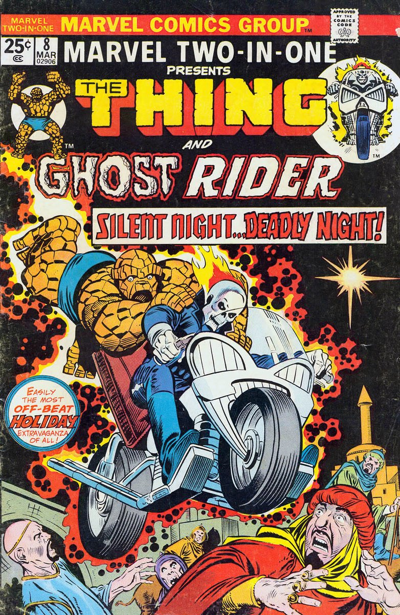 The Thing and Ghost Rider save CHRISTMAS! and also become two of wise men, it's odd for a Jewish man and Demon from hell to save Christmas, but damn it there the heroes to DO IT!
