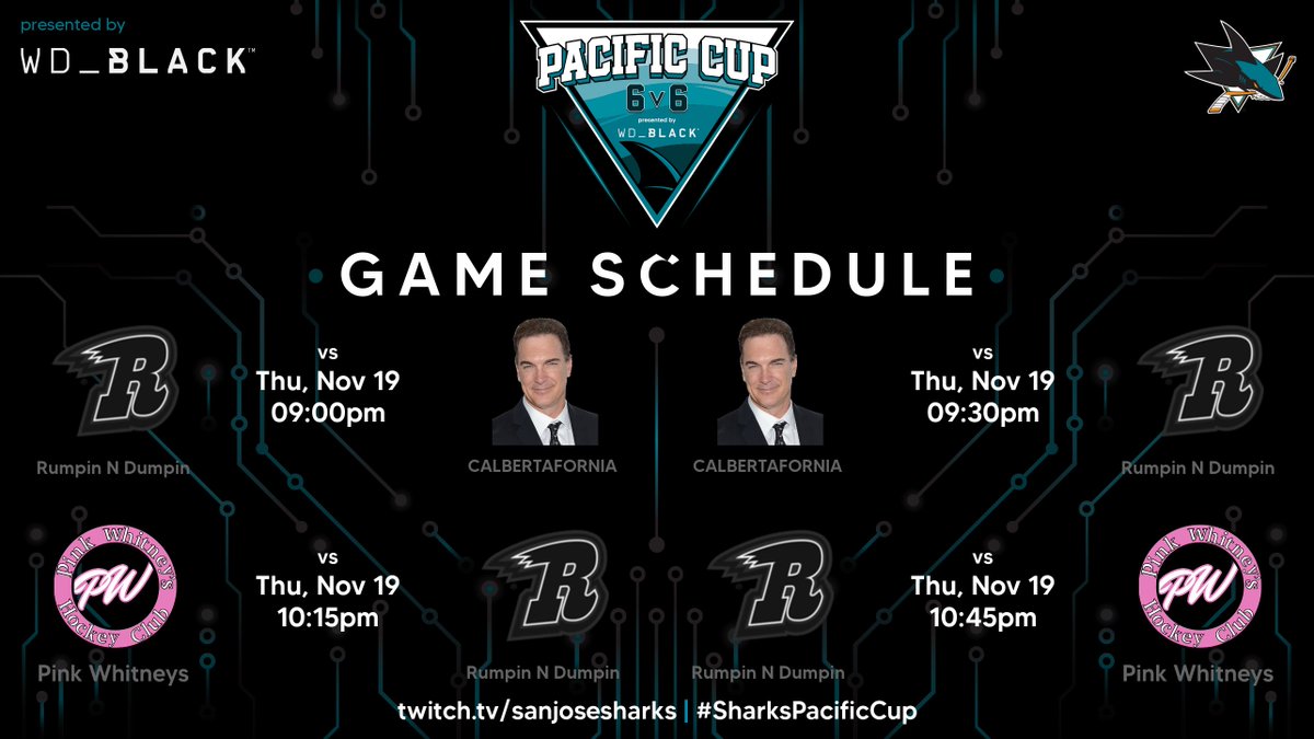 vmvtt's tweet image. I will be live on twitch.tv/vMvtt at 9pm est as a continue my first esports event as a goalie in The #SharksPacificCup presented by @WD_BLACK hosted by @leaguegaming with Rumpin N Dumpin! Come check it out when I go live!