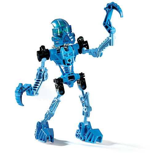 apart from the "girls are blue" rule the only sexual dimorphism in the bionicle universe is that Gali has an extra socket joint on her torso, whereas boys have a single perfectly spherical boob