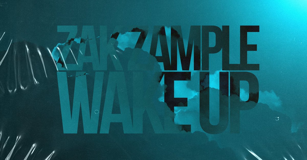 🚨 Brand new music out today from <a href="/ZakZample/">Zak Zample</a>! #WakeUp 
🔈🎧 mmr.ffm.to/zzwakeup