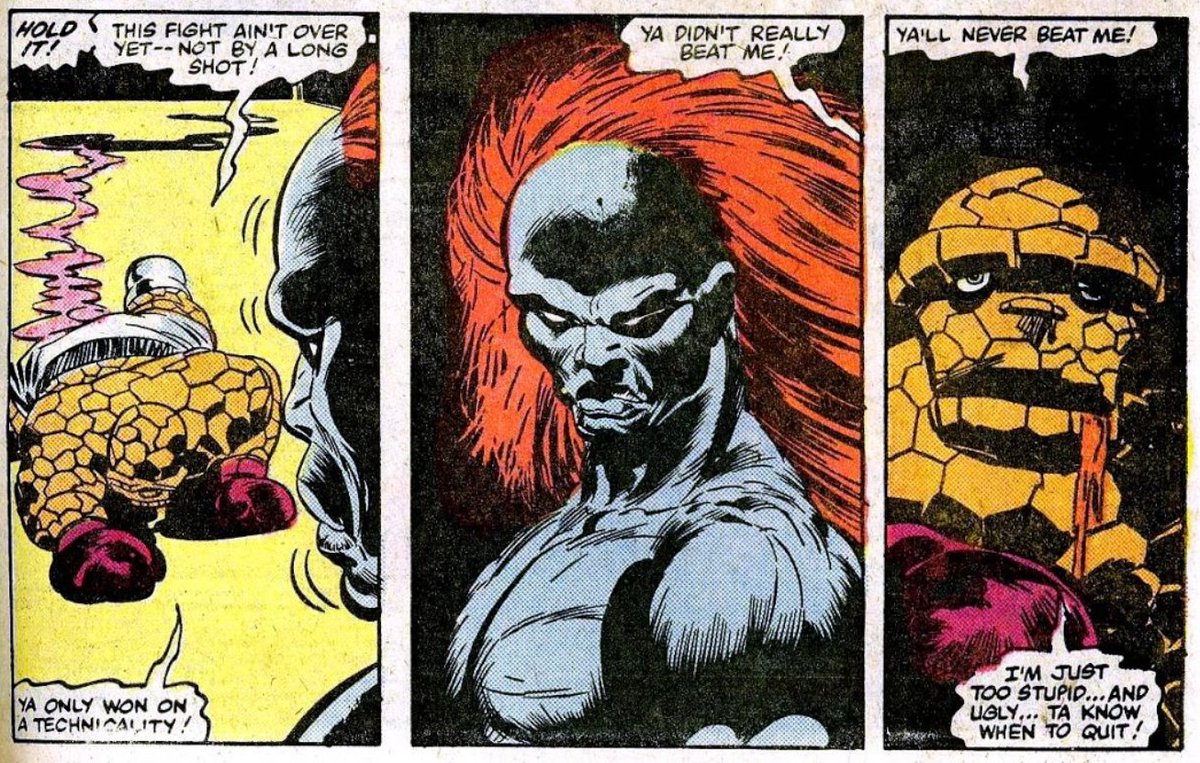 Speaking of Annuals, we have 7 where the Champion with the Power Gem Challenges the greatest heroes of Earth. It is the best boxing comics of all time*What about Ashi...BEST BOXING COMIC OF ALL TIME IT HAS THE THING GOING I'M TOP STUPID TO QUIT