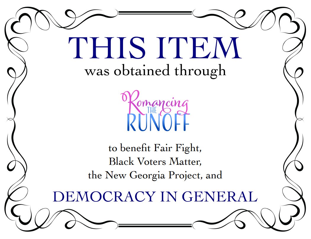 Getting a holiday gift for a loved one who would appreciate how much their joy helped democracy?

We got you: romancingtherunoff.com/certificate.pdf