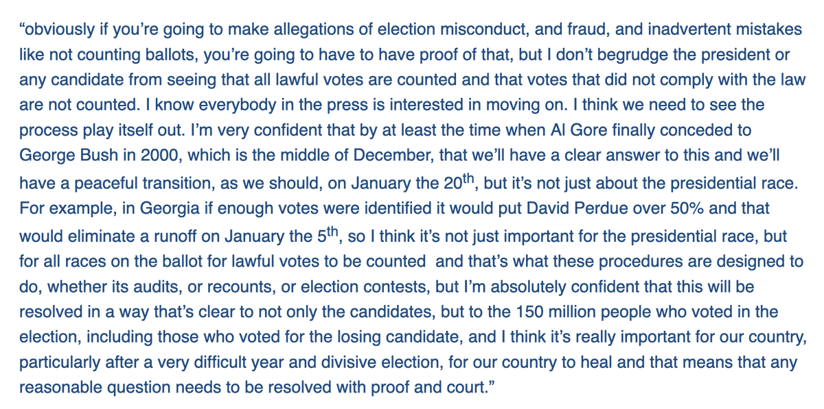 And  @JohnCornyn was 3, basically saying there's nothing to see or be worried about. Here's the Cornyn comments from a conference call with Texas reporters.