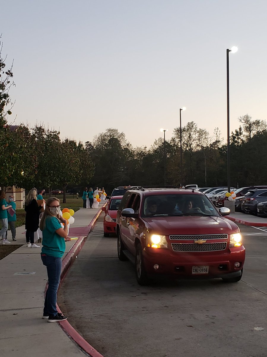 Our Community and Career Drive thru night was a success.  It was great seeing all of our parents and students come by.