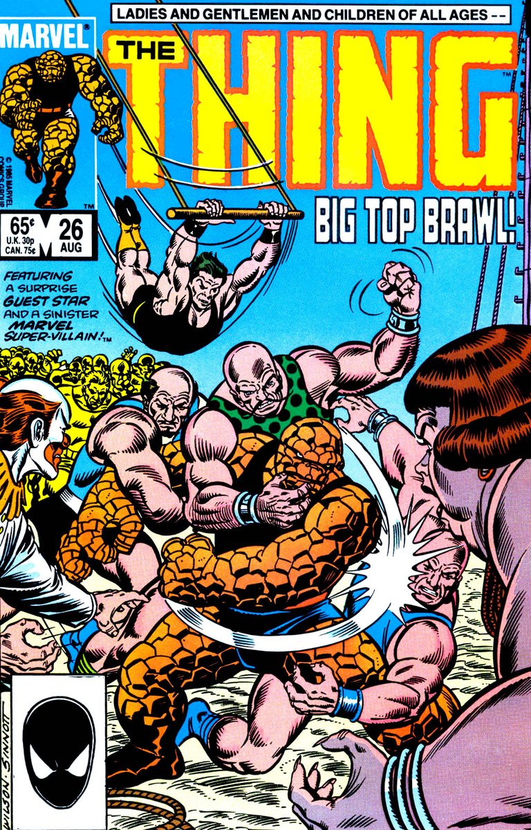 The Thing ongoing lasted 36 issues, it would be the reason the Thing left the FF for a bit and also have him become John Carter after Secret Wars and when he got back becoming a superhero shoot wrestler.