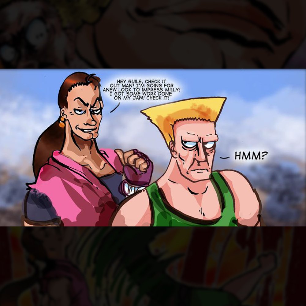 wildmooseking's tweet photo. Comic 58- "Why MoD Dan Doesn't Have a Butt Chin"- Here is the first Mishaps comic of the NEW YEAR! WOOT! Why does Dan not have the butt chin he's known for in Street Fighter canon?
#themishapsofdan #mishapsofdan #streetfighterart #streetfighter #danhibiki #makecomics https://t.co/M3IzmduIXn