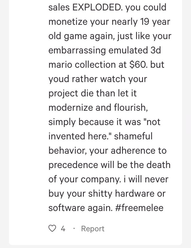 KingBobbyG's tweet image. This comment on the #FreeMelee petition, literally couldn’t have said it better