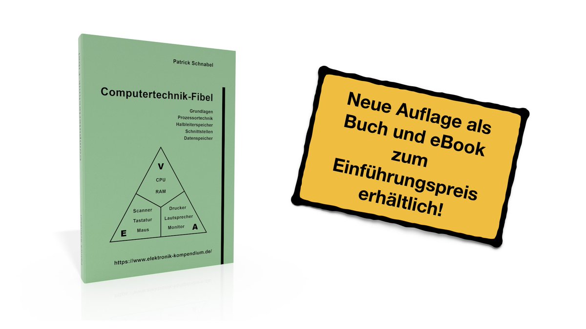 dasELKO's tweet photo. Die 5. Auflage der Computertechnik-Fibel zum Einführungspreis von 20,50 EUR. https://t.co/u68mFWrbDw #ComputertechnikFibel #ComputertechnikBuch #ComputerBuch #ComputerBücher #Computer #Informatik https://t.co/sz8UFn37SJ