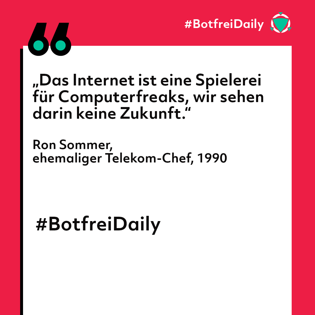 botfrei's tweet photo. #BotfreiDaily https://t.co/WaxtdiqrfM