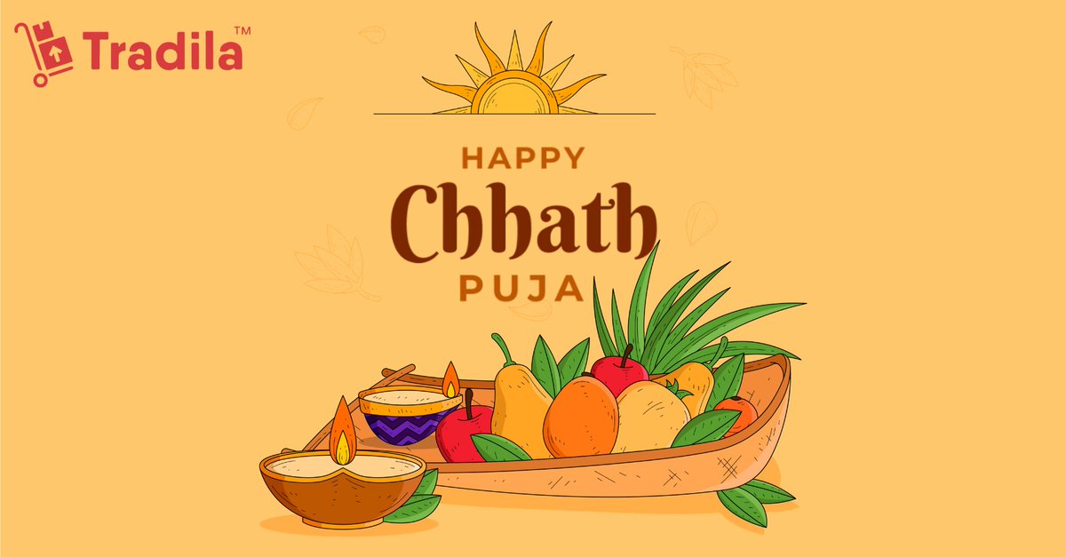 Tradila_Ecom's tweet photo. Tradila wishes you all Happy #Chhath #Puja!! https://t.co/7A8fKnwW6Z