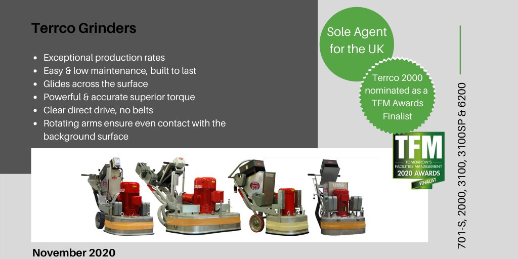ThePrepGroup's tweet photo. #Terrco machines are variable speed, with wet & dry operation, which makes them equally effective on Heavy Duty #Grinding or for High Lustre #Polishing 👍 Call for more information 📲 +44(0)1522 561460 or view our full range here >> https://t.co/jwut1i4T2j https://t.co/97X9GUQsqh