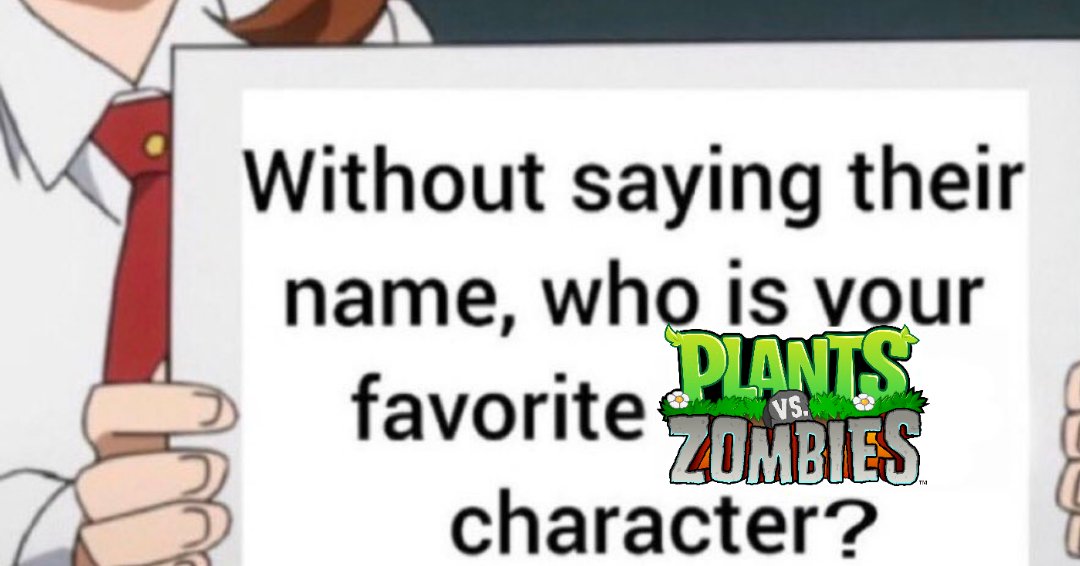 No Context Plants vs Zombies tweet media