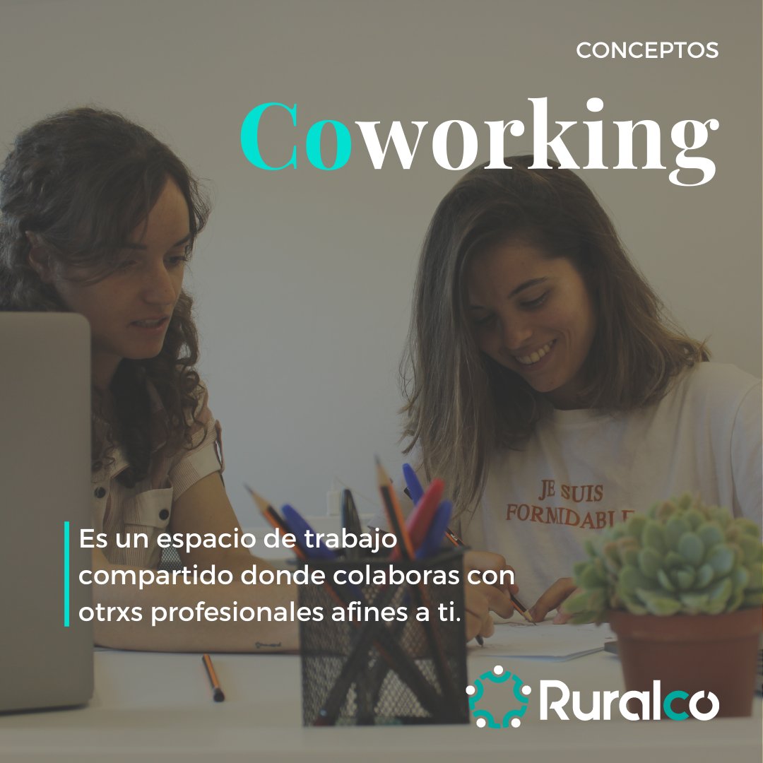 Ruralco_live's tweet photo. 👉 El concepto de esta semana es: #Coworking.
Como muchos sabéis en todo el mundo hay una gran cantidad de este tipo de oficinas. Y es que resulta que es una buena alternativa para pequeñas empresas y autónomos que buscan compartir su jornada laboral con otras personas.
#coliving https://t.co/MTnMj3LNF2