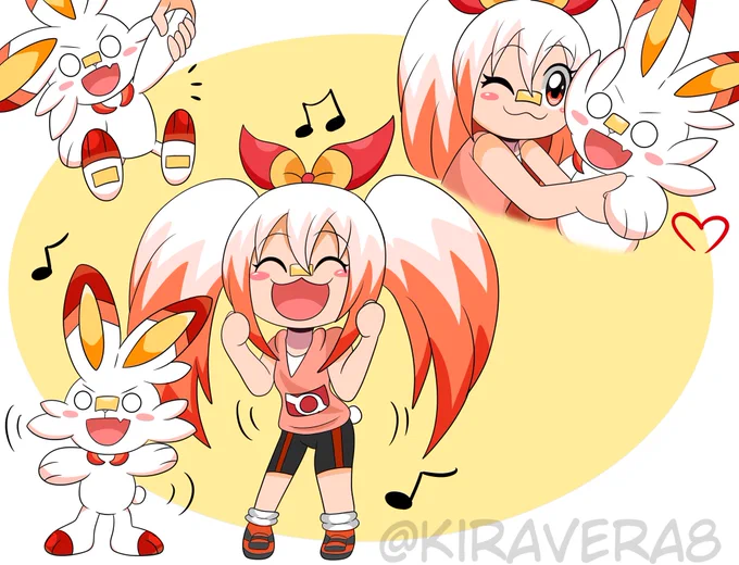 hibanny-chan but she has an amber-like hibanny doll :3

she kinda reminds me of her in a way! 