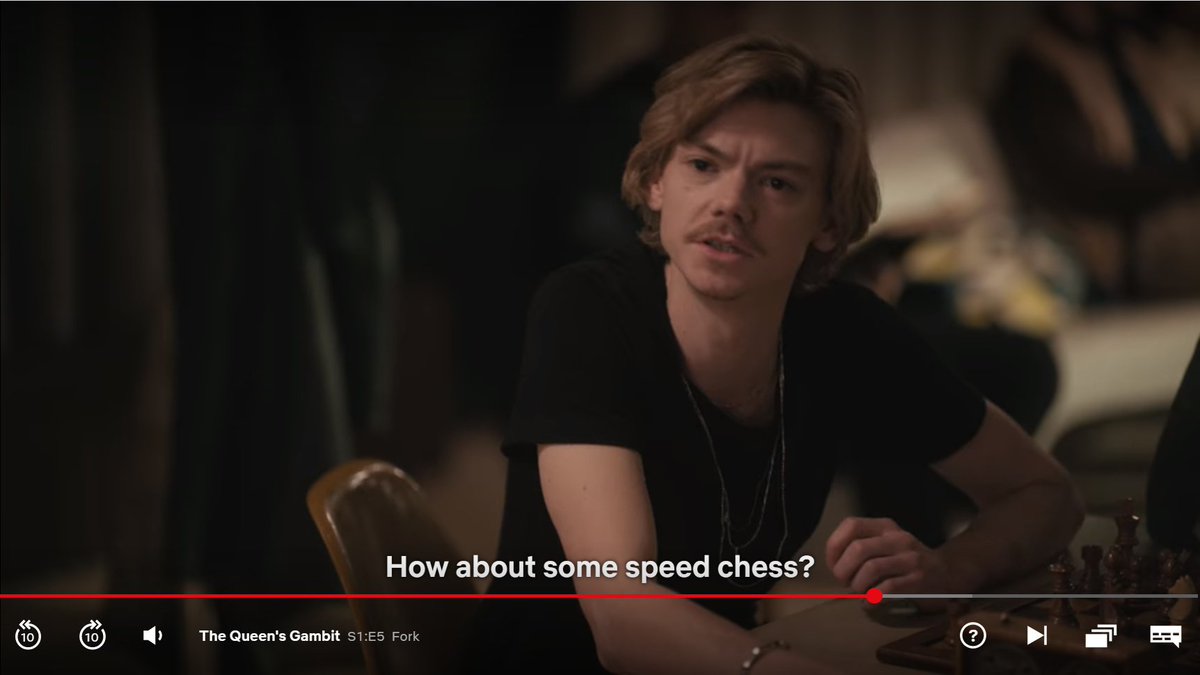 Benny just used three names for the same thing."Speed chess": fast time controls, generally under 10 minutes per side."Skittles": casual games played at a tournament but outside the tournament itself."Blitz": a specific form of speed chess where each player has 5 minutes.