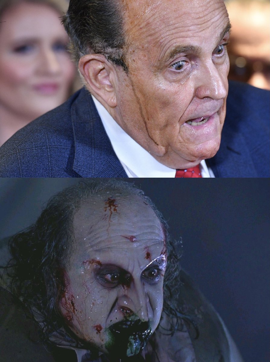 Don’t worry, I’ve seen this movie. Almost over. #RudyGiuliani #BatmanReturns #BidenWon