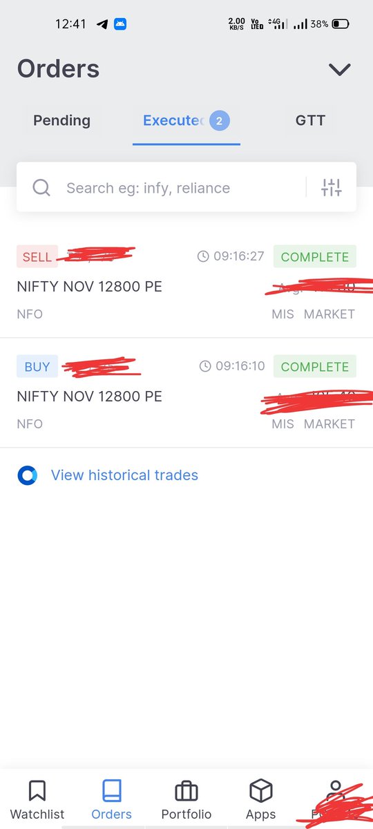 soul_stable's tweet photo. Just quick scalping in nifty 
Yo yo profits 
#stabletrader #stabletrade https://t.co/zrWNNAN4qa