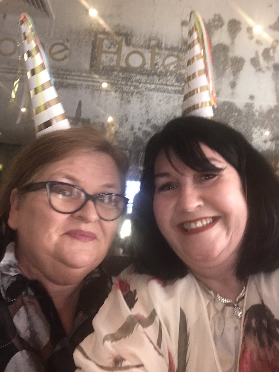 #ATA2020 Geraldine Lewis and Karen Ellen celebrate <a href="/swtafe/">South West TAFE</a>  finalists in Australian training awards. Fingers crossed for a win.