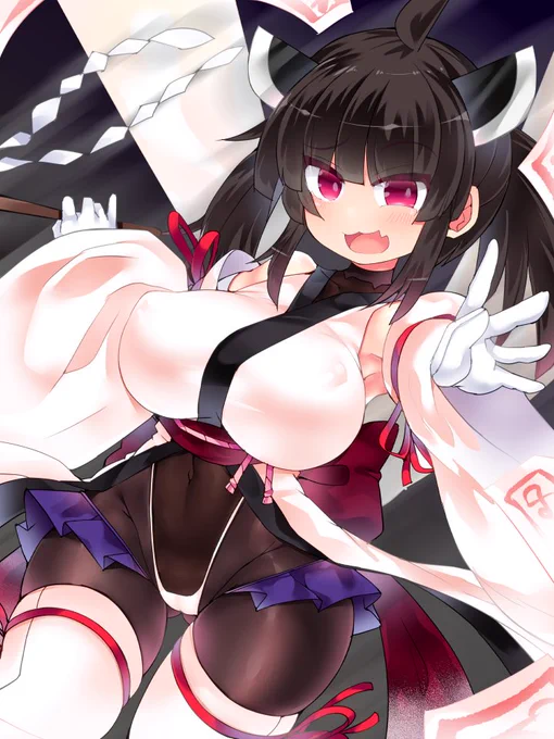 コッショリ要素が微塵もない退魔師きりたんつよつよ金曜日✨ 