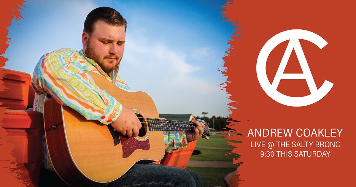 acandtheunits's tweet photo. Live music and cold drinks this Saturday! @thesaltybronc https://t.co/dPsnN38hqU