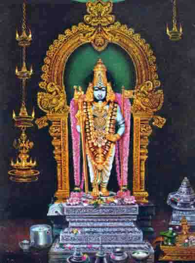 Pazhani Famous murugan temple Murugan stand here in aandi kolam due to anger on his parents Statue was made of nava pashanam and consecrated by bhogar siddhar