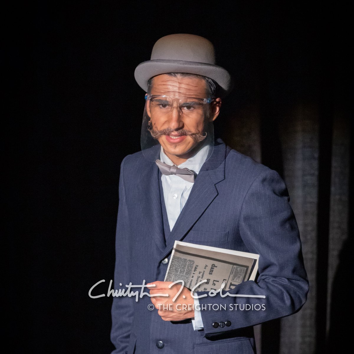 cr8onstudios's tweet photo. A few highlights from the @cchsindy Friday Night performance of "Murder on the Orient Express". https://t.co/gj214gNBus
