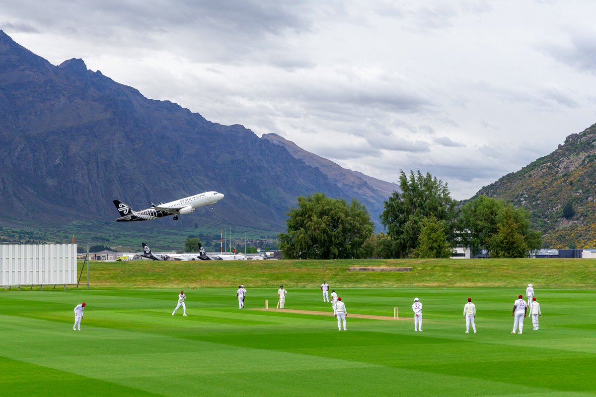 BLACKCAPS's tweet image. Tea in @PureQueenstown. Rachin Ravindra 93* and Henry Nicholls 72* have New Zealand A 198/1 at John Davies Oval against @windiescricket. VIDEO scorecard | scoring.nzc.nz/#md10f00af-378… #NZAvWI
