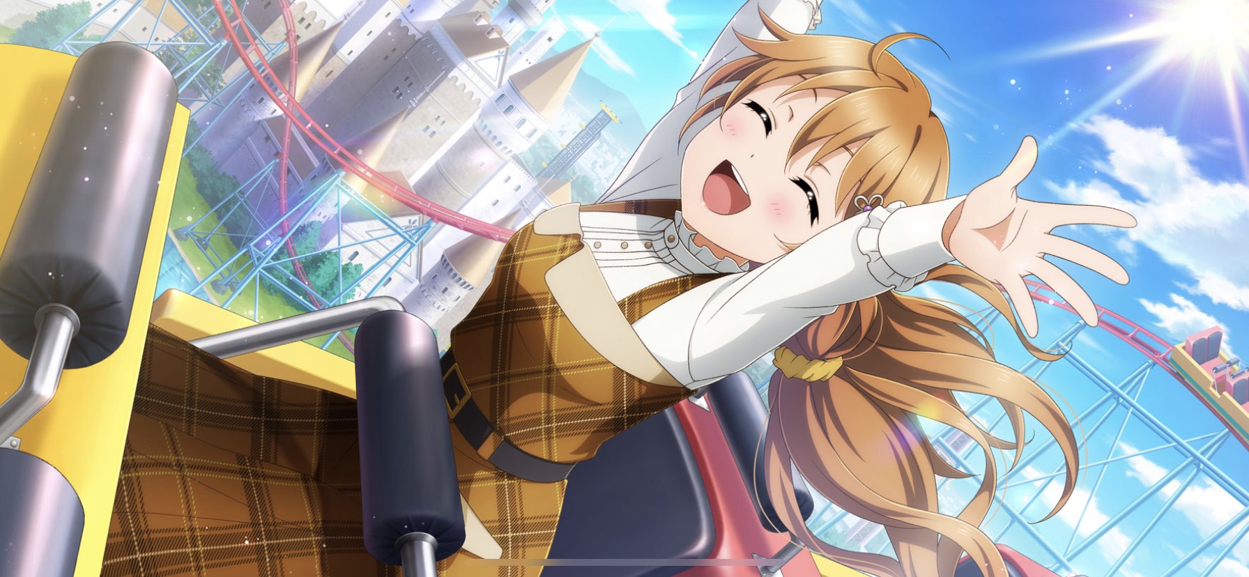 ラブライブ　虹ヶ咲学園スクールアイドル同好会　近江彼方　コースター 非売品】虹ヶ咲学園 スクールアイドル同好会 近江彼方