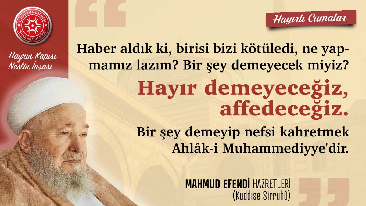 #HayırlıCumalar
Cumamız Mübarek Olsun, Hayırlı Cumalar