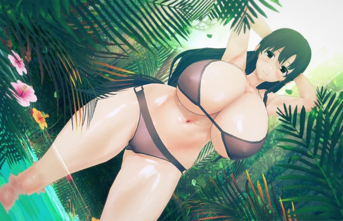 石戸霞 https://t.co/3Fn6h5dRek 胸が大きくなるとバランスが難しい。
顔も難しい。
まだまだ全てがむずかしい #コイカツ  
シーンとキャラクターは借りています 