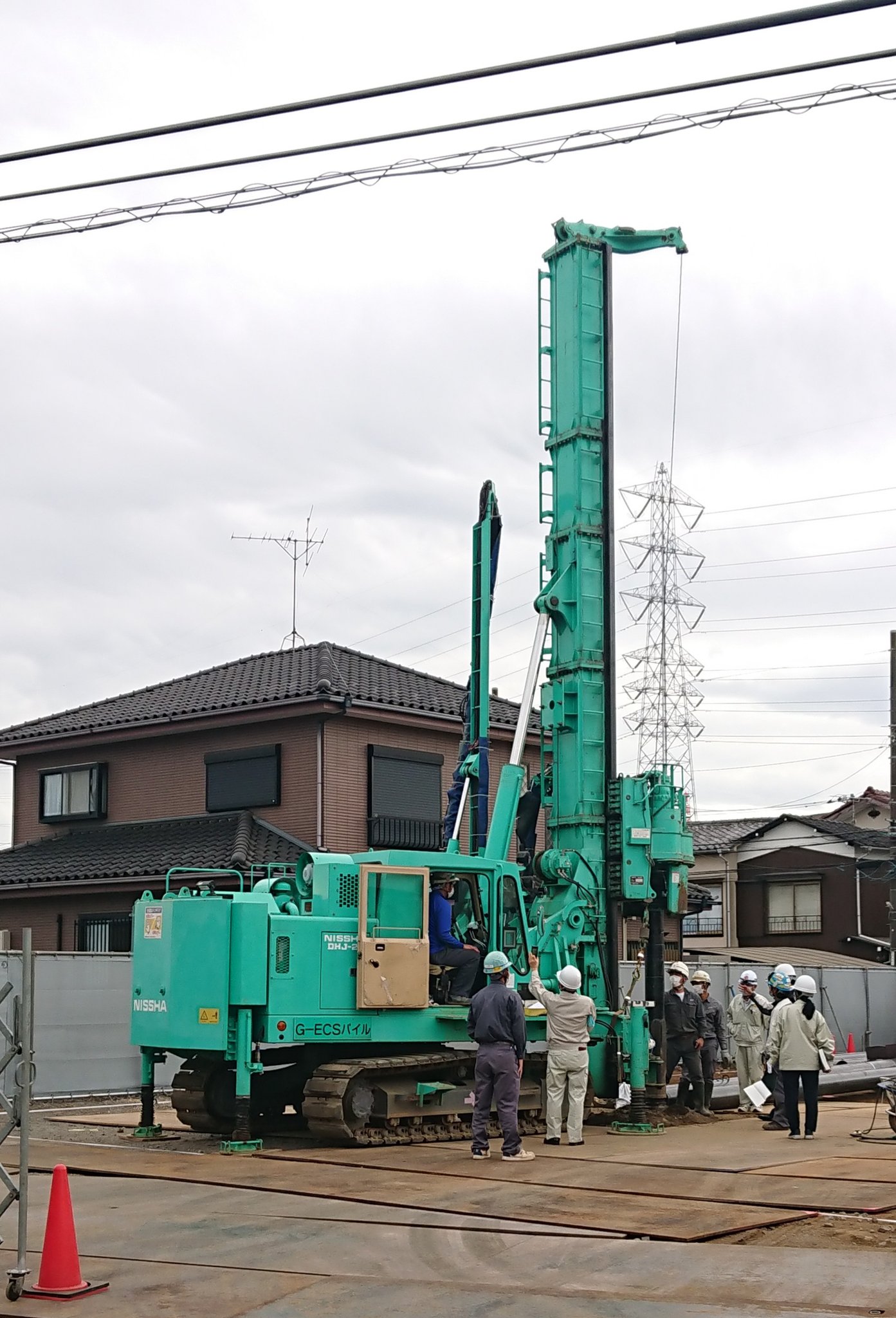 3Dクリスタル 重機 杭打ち機 日本車両 3Dクリスタル 重機 杭打ち機 日本車両