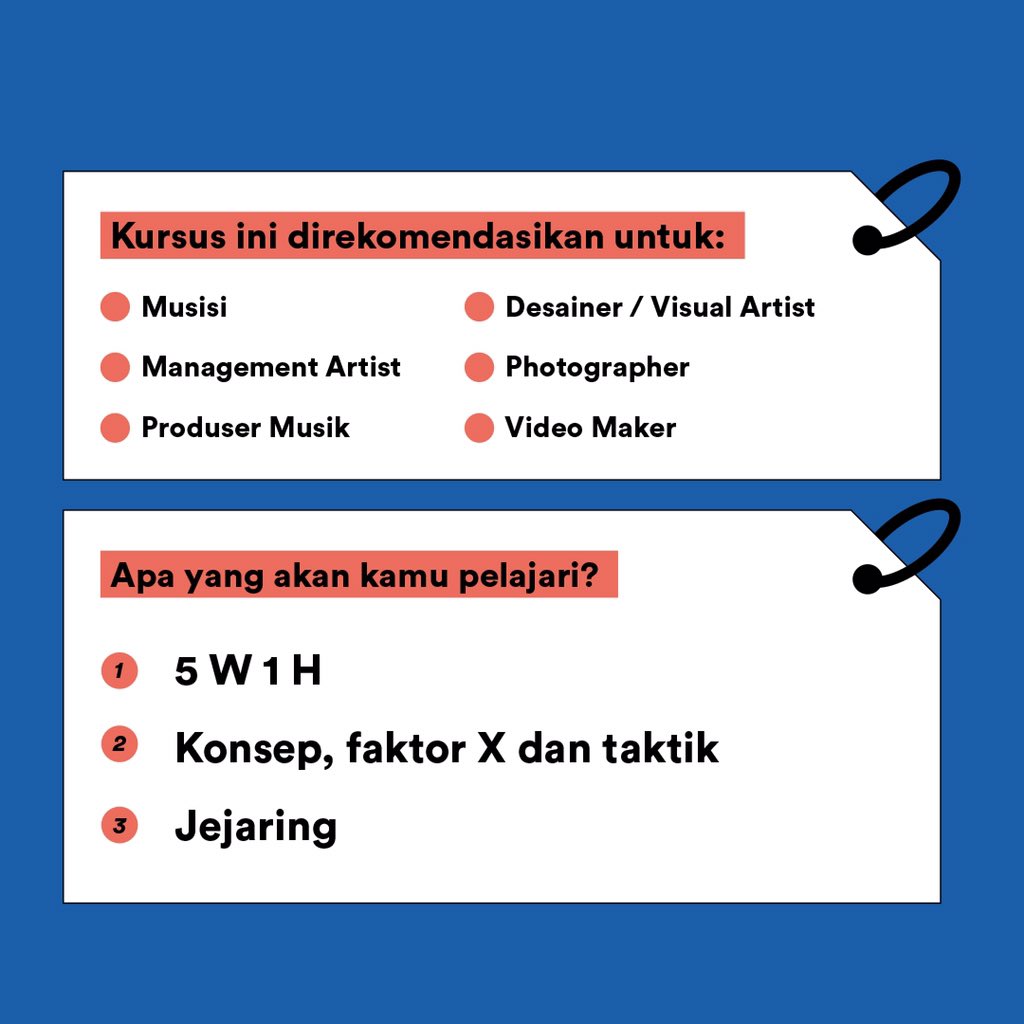 soundfren's tweet photo. Sesi terakhir di #SoundfrenConnect Course Edition bareng @goodnightelctrc
Buat kamu yang belum pernah ikutan, masih terbuka kesempatan untuk belajar bareng tentang brand activation bersama @vincentrompies, @henryfoundation, dan @oomleo.
Join sekarang! https://t.co/kGt5u8hLTm