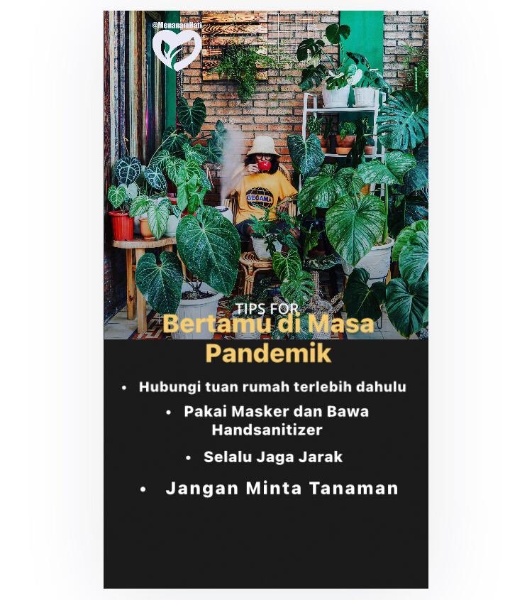 roni_az's tweet photo. Tips Bertamu di Masa #Pandemik gaesss... 
Selalu sehat dan gembira 👌🏼
#pandemic #COVID19 https://t.co/G0zSedjzPA