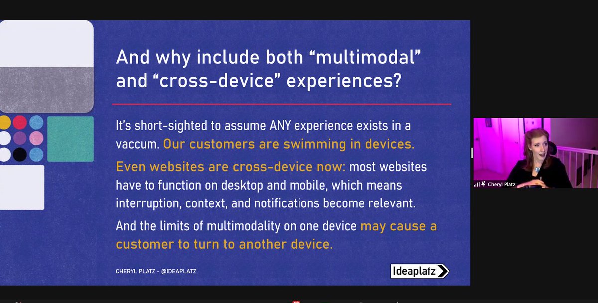 jcoronado1's tweet image. It is shortsighted to assume that our experiences exist in a vacuum... our customers are swimming in devices. This principle applies to all things we are building.
@funnygodmother #DesignBeyondDevices @pssigchi