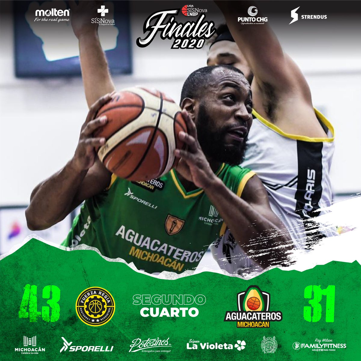 ¡A DEJARLO TODO! 🏀🔥 

Vamos equipo. Esta afición no deja de apoyar. #CorazónInquebrantable 💚💛 

<a href="/LNBPoficial/">Liga Caliente.mx LNBP</a> #Temporada2020 #EsteEsMiJuego