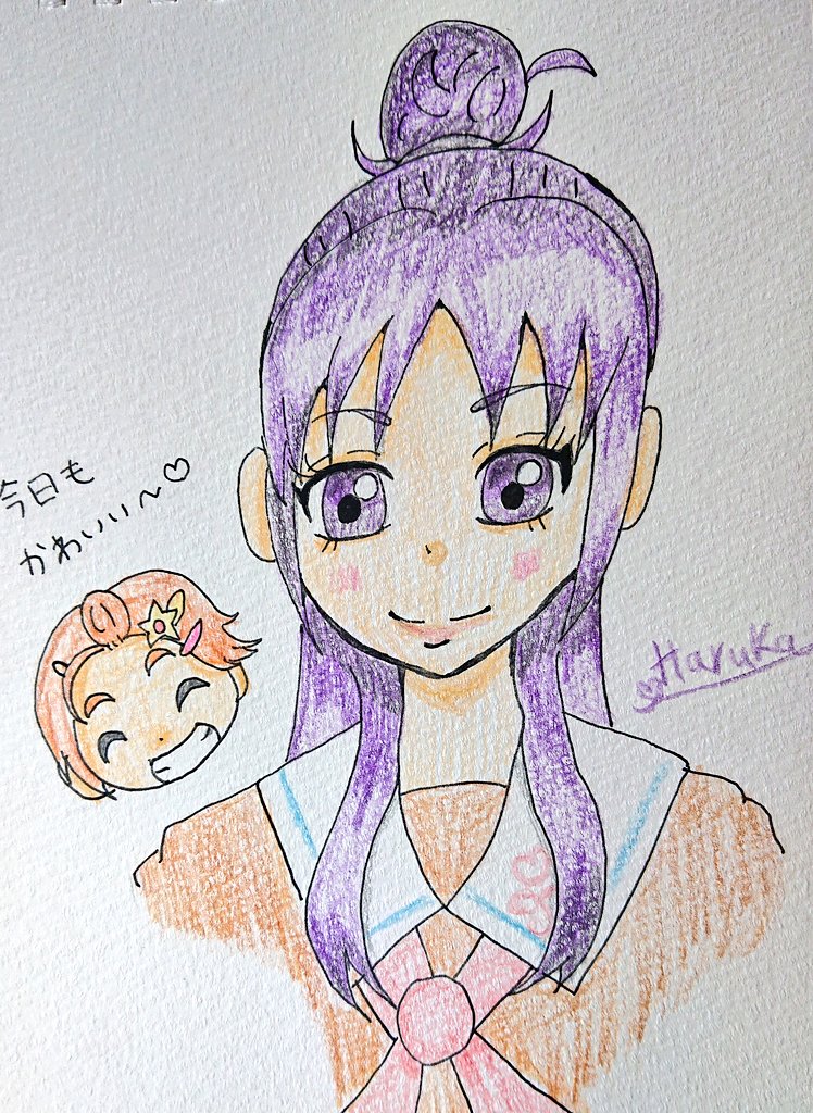 誕生日記念過去絵舞イラストその 終わりです これからもたくさん舞のイラスト描 はるかの漫画