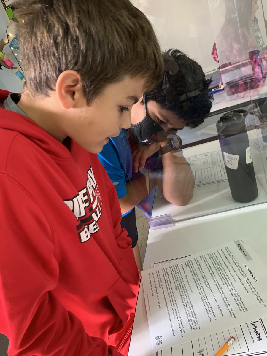 kgraham3rd's tweet photo. The Turkey Emoji Escape Room was a blast today! Lots of collaboration and creative thinking! Did they escape?🦃 #MaximizeTodayKWE #theme #charactertraits  @LampasasKWE https://t.co/aOGeUMbZCS