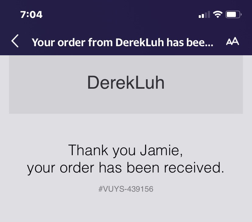 JamieLeeMiller's tweet photo. So Excited! ❤️ @DerekLuh https://t.co/RN1FmFsKkJ