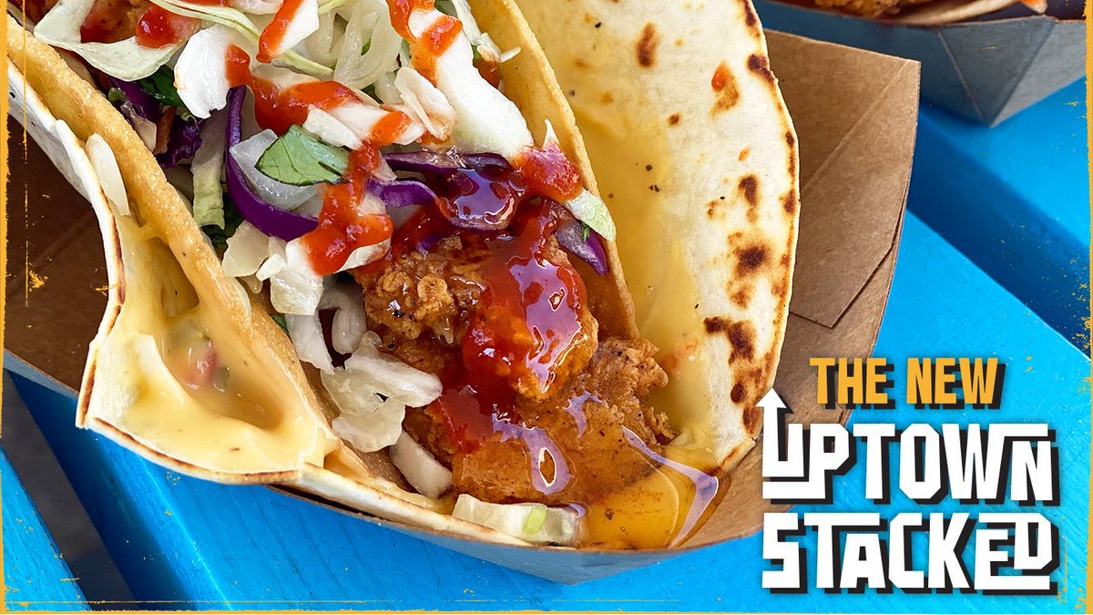 RustyTaco_MN's tweet photo. Sweet Heat! Say hello to our new Uptown Stacked double-shell taco
#RustyTaco https://t.co/IhPGGD0vYo