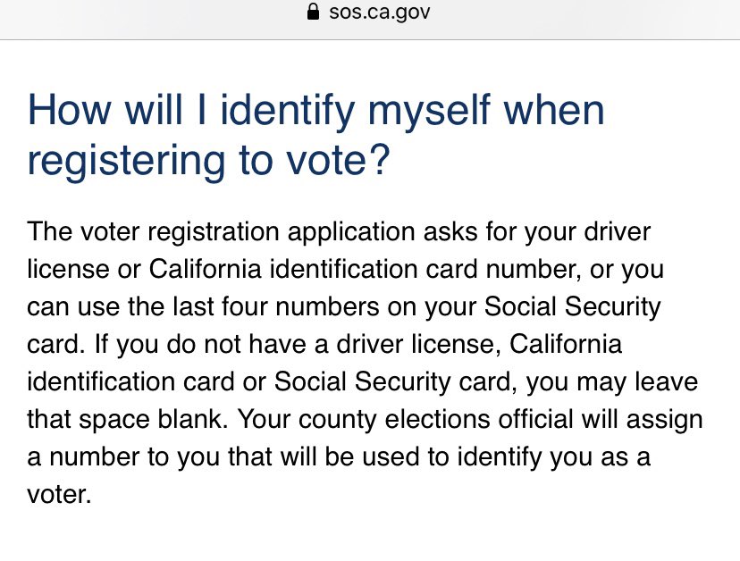 jodishoultz's tweet photo. @seanhannity How can we expect true vote results when some states don’t even register voters correctly? Look at California, they just make up a number if you can’t provide proper ID showing you’re a US citizen. Who knows how many illegals are legally registered?? UNACCEPTABLE! https://t.co/mEexARbXFp