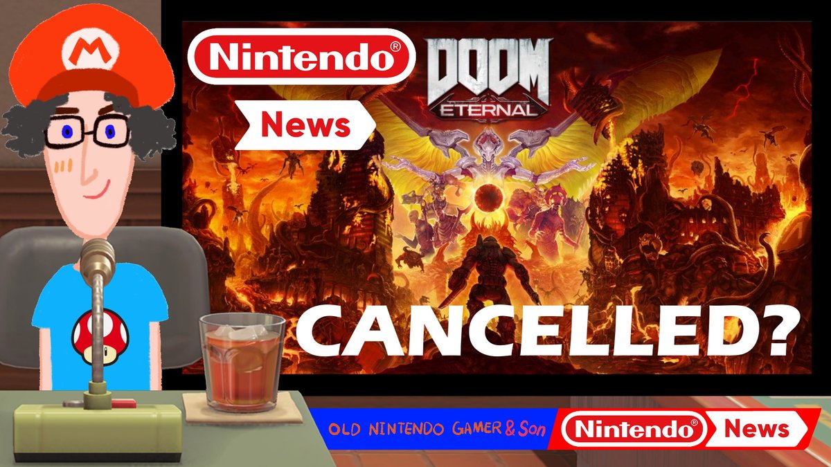 Londragon_UK's tweet photo. [NEWS] Doom Eternal Cancelled?; &amp; more

Today, Gamestop gives dread that DOOM Eternal may be cancelled, more Capcom leaks, time travelling, and lots more. #NintendoSwitch #DoomEternal #CapcomLeaks #AnimalCrossingNewHorizons 

https://t.co/X3hEWUgAFY https://t.co/5PymVadpx2